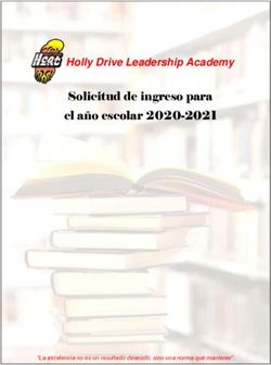 Solicitud de ingreso para el a&ntilde;o escolar 2020-2021 - Holly Drive Leadership Academy