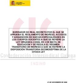 BORRADOR DE REAL DECRETO POR EL QUE SE APRUEBA EL REGLAMENTO DE INGRESO, ACCESOS Y ADQUISICI&Oacute;N DE NUEVAS ESPECIALIDADES EN LOS CUERPOS DOCENTES A ...
