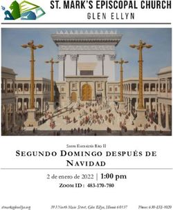 SEGUNDO DOMINGO DESPU&Eacute;S DE - 2 de enero de 2022 | 1:00 pm ZOOM ID : St. Mark's Episcopal Church