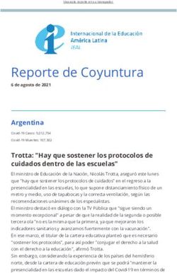 Reporte de Coyuntura - Observatorio Latinoamericano de ...