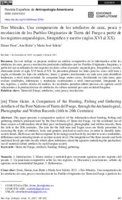 Tres Miradas. Una comparaci&oacute;n de los artefactos de caza, pesca y recolecci&oacute;n de los Pueblos Originarios de Tierra del Fuego a partir de los ...
