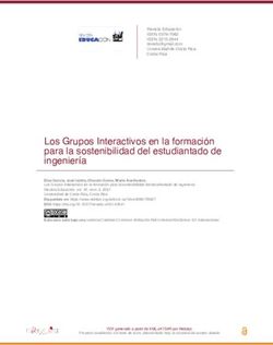 Los Grupos Interactivos en la formación para la sostenibilidad del estudiantado de ingeniería