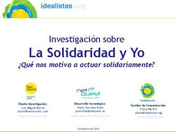La Solidaridad y Yo Investigación sobre
