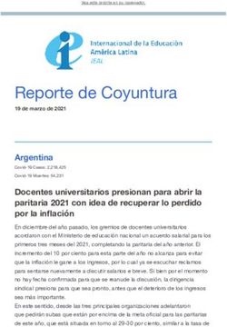 Reporte de Coyuntura - Observatorio Latinoamericano de ...