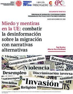 Miedo y mentiras en la UE: combatir la desinformación sobre la migración con narrativas alternativas
