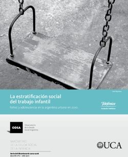 La estratificación social del trabajo infantil