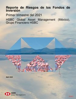 Reporte de Riesgos de los Fondos de Inversi&oacute;n Primer trimestre del 2021 - HSBC Global Asset Management (M&eacute;xico), Grupo Financiero HSBC - HSBC ...