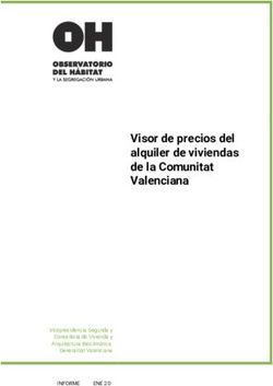 Visor de precios del alquiler de viviendas de la Comunitat Valenciana - Vicepresidencia Segunda y Conselleria de Vivienda y Arquitectura ...