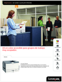 A3 en color accesible para grupos de trabajo muy ocupados