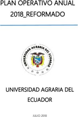 PLAN OPERATIVO ANUAL 2018_REFORMADO - UNIVERSIDAD AGRARIA DEL ECUADOR JULIO 2018 - Universidad Agraria ...