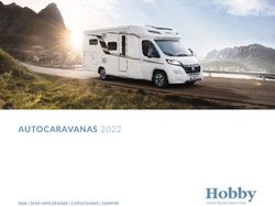 AUTOCARAVANAS 2022 VAN SEMI-INTEGRADAS CAPUCHINAS CAMPER - CONSTRUIDO PARA VIVIR - Hobby Caravan