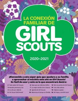SCOUTS FAMILIAR DE GIRL - LA CONEXI&Oacute;N