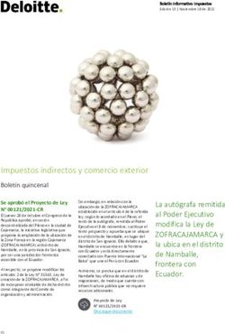Impuestos indirectos y comercio exterior - Deloitte