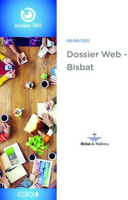 Dossier Web - Bisbat 08/08/2021 - Bisbat de Mallorca