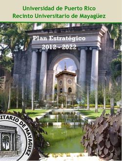 Plan Estrat&eacute;gico 2012 2022 - Universidad de Puerto Rico Recinto Universitario de Mayag&uuml;ez - UPRM