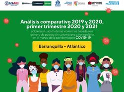 Análisis comparativo 2019 y 2020, primer trimestre 2020 y 2021 - Barranquilla - Atlántico