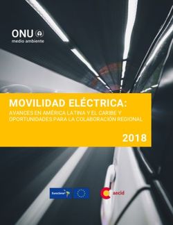 MOVILIDAD ELÉCTRICA: AVANCES EN AMÉRICA LATINA Y EL CARIBE Y OPORTUNIDADES PARA LA COLABORACIÓN REGIONAL