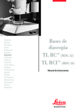 Bases de diascop&iacute;a TL RC (MDG 32) TL RCI (MDG 30) - Manual de instrucciones