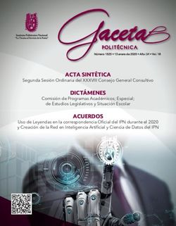 ACTA SINT&Eacute;TICA DICT&Aacute;MENES - IPN