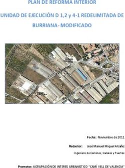 PLAN DE REFORMA INTERIOR UNIDAD DE EJECUCIÓN D 1,2 y 4-1 REDELIMITADA DE BURRIANA-MODIFICADO