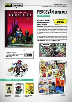 PERCEVÁN. INTEGRAL 1 - Norma Editorial