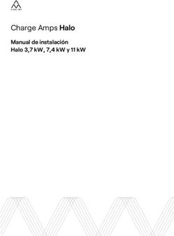 CHARGE AMPS HALO MANUAL DE INSTALACIÓN HALO 3,7 KW, 7,4 KW Y 11 KW