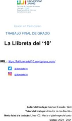 La Llibreta del '10' TRABAJO FINAL DE GRADO - Repositori ...