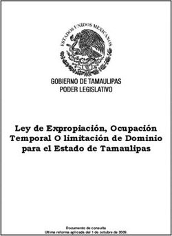 Ley de Expropiaci&oacute;n, Ocupaci&oacute;n Temporal O limitaci&oacute;n de Dominio para el Estado de Tamaulipas - Documento de consulta Ultima reforma aplicada del 1 ...