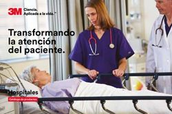 Transformando la atención del paciente - Hospitales Catálogo de productos - Proveedora - Médica