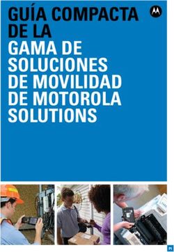 GUÍA COMPACTA DE LA GAMA DE SOLUCIONES DE MOVILIDAD DE MOTOROLA SOLUTIONS