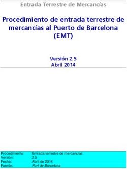(EMT) Procedimiento de entrada terrestre de mercancías al Puerto de Barcelona - Entrada Terrestre de Mercancías