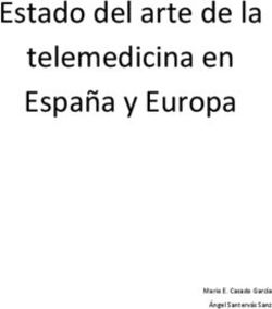 Estado del arte de la telemedicina en España y Europa - Mario E. Casado García Ángel Santervás Sanz