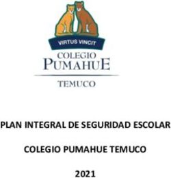 PLAN INTEGRAL DE SEGURIDAD ESCOLAR COLEGIO PUMAHUE TEMUCO 2021