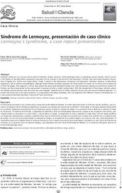 S&iacute;ndrome de Lermoyez, presentaci&oacute;n de caso cl&iacute;nico Lermoyez s syndrome, a case report presentation