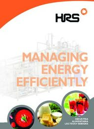 MANAGING ENERGY EFFICIENTLY - INDUSTRIA ALIMENTARIA LÁCTEOS Y BEBIDAS