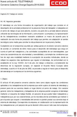 Nuevo art&iacute;culo 40. TELETRABAJO Convenio Colectivo Orange Espa&ntilde;a 2019-2022