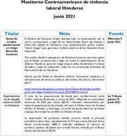 Monitoreo Centroamericano de violencia