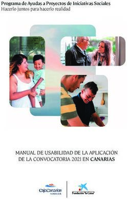 MANUAL DE USABILIDAD DE LA APLICACI&Oacute;N DE LA CONVOCATORIA 2021 EN CANARIAS - Programa de Ayudas a Proyectos de Iniciativas Sociales Hacerlo juntos ...