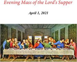 Evening Mass of the Lord's Supper - April 1, 2021 - St. Mark Catholic Church