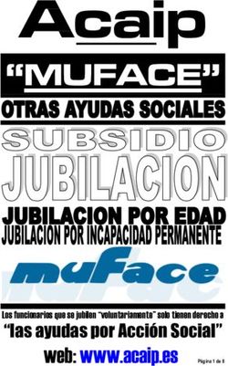 Acaip "MUFACE" - "las ayudas por Acci&oacute;n Social"