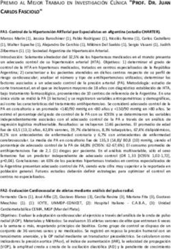 PREMIO AL MEJOR TRABAJO EN INVESTIGACIÓN CLÍNICA "PROF. DR. JUAN - Sociedad ...