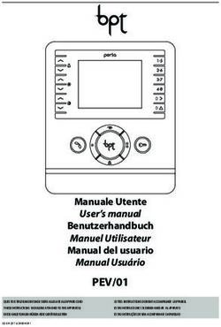 PEV/01 Manuale Utente User's manual Benutzerhandbuch Manuel Utilisateur Manual del usuario - Profabel