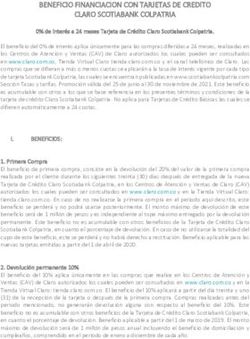 BENEFICIO FINANCIACION CON TARJETAS DE CREDITO CLARO SCOTIABANK COLPATRIA