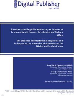 La eficiencia de la gesti&oacute;n educativa y su impacto en la innovaci&oacute;n del docente de la Instituci&oacute;n B&aacute;rbara Alfaro The efficiency of educational ...