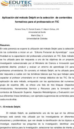 Aplicaci&oacute;n del m&eacute;todo Delphi en la selecci&oacute;n de contenidos formativos para el profesorado en TIC
