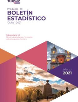BOLETÍN ESTADÍSTICO Producto 01 - Subproducto 1.3: Boletines estadísticos mensuales sobre ocupación hotelera - Quito Turismo