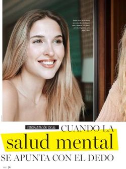 Salud mental SE APUNTA CON EL DEDO - ESTIGMATIZACI&Oacute;N SOCIAL: CUANDO LA - Imhay