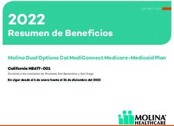2022 Resumen de Beneficios - Molina Dual Options Cal MediConnect Medicare-Medicaid Plan - Meet Molina Healthcare