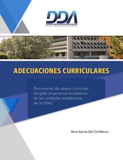 ADECUACIONES CURRICULARES - Documento de apoyo curricular dirigido al personal acad&eacute;mico de las unidades acad&eacute;micas de la USAC