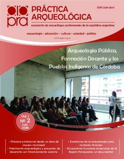 Arqueología Pública, Formación Docente y los Pueblos Indígenas de Córdoba - AAPRA